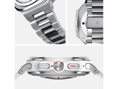 Correa Spigen Modern Fit para Samsung Galaxy Watch Ultra de 47 mm - Plateada Correa Spigen Modern Fit para Samsung Galaxy Watch Ultra de 47 mm - Plateada