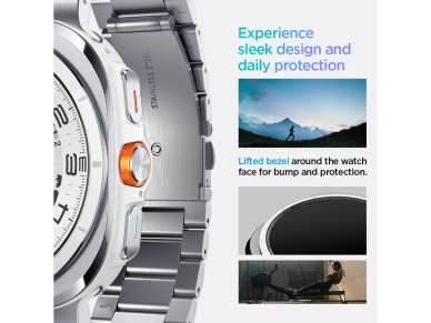 Correa Spigen Modern Fit para Samsung Galaxy Watch Ultra de 47 mm - Plateada Correa Spigen Modern Fit para Samsung Galaxy Watch Ultra de 47 mm - Plateada