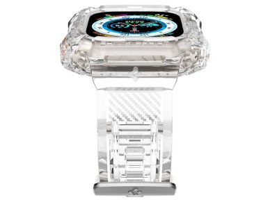 Funda Spigen Rugged Armor Pro con correa para Apple Watch Ultra (49 mm) - Transparente Funda Spigen Rugged Armor Pro con correa para Apple Watch Ultra (49 mm) - Transparente