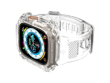 Funda Spigen Rugged Armor Pro con correa para Apple Watch Ultra (49 mm) - Transparente Funda Spigen Rugged Armor Pro con correa para Apple Watch Ultra (49 mm) - Transparente