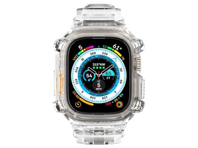 Funda Spigen Rugged Armor Pro con correa para Apple Watch Ultra (49 mm) - Transparente Funda Spigen Rugged Armor Pro con correa para Apple Watch Ultra (49 mm) - Transparente