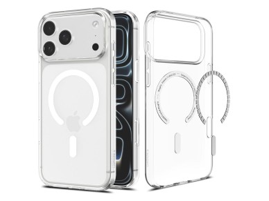 Spigen Liquid Crystal MagSafe Case for iPhone 18 Pro / 17 Pro - Clear and White Spigen Liquid Crystal MagSafe Case for iPhone 18 Pro / 17 Pro - Clear and White
