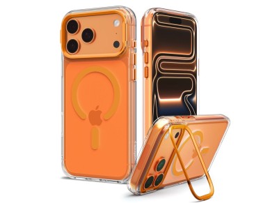 Spigen Ultra Hybrid Optik S MagSafe Case for iPhone 18 Pro / 17 Pro - Transparent Orange Spigen Ultra Hybrid Optik S MagSafe Case for iPhone 18 Pro / 17 Pro - Transparent Orange