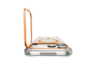 Spigen Ultra Hybrid Optik S MagSafe Case for iPhone 18 Pro / 17 Pro - Transparent Orange Spigen Ultra Hybrid Optik S MagSafe Case for iPhone 18 Pro / 17 Pro - Transparent Orange