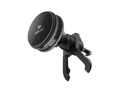 Acefast D66 Magnetic Car Air Vent Mount with Qi2 25W Wireless Charging and Cooling - Black Acefast D66 Magnetic Car Air Vent Mount with Qi2 25W Wireless Charging and Cooling - Black