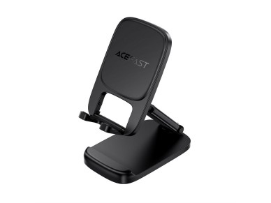 Suporte de mesa dobr�vel e ajust�vel para celular Acefast E45 - Preto