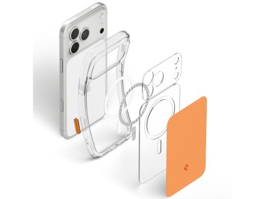 Capa Spigen Ultra Hybrid MagSafe para iPhone 18 Pro Max / 17 Pro Max - Laranja Capa Spigen Ultra Hybrid MagSafe para iPhone 18 Pro Max / 17 Pro Max - Laranja