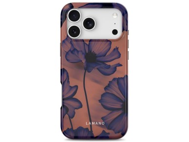 Capa Tech-Protect Lamano MagSafe para iPhone 18 Pro / 17 Pro - azul marinho e marrom Capa Tech-Protect Lamano MagSafe para iPhone 18 Pro / 17 Pro - azul marinho e marrom