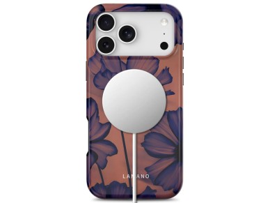 Capa Tech-Protect Lamano MagSafe para iPhone 18 Pro / 17 Pro - azul marinho e marrom Capa Tech-Protect Lamano MagSafe para iPhone 18 Pro / 17 Pro - azul marinho e marrom