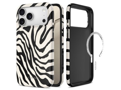 Tech-Protect Lamano MagSafe Case for iPhone 18 Pro Max / 17 Pro Max - White and Black Tech-Protect Lamano MagSafe Case for iPhone 18 Pro Max / 17 Pro Max - White and Black