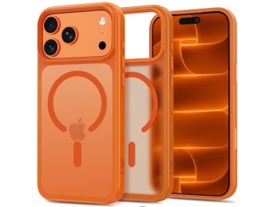 Tech-Protect Magmat Magsafe CC case for iPhone 18 Pro / 17 Pro - matte orange Tech-Protect Magmat Magsafe CC case for iPhone 18 Pro / 17 Pro - matte orange