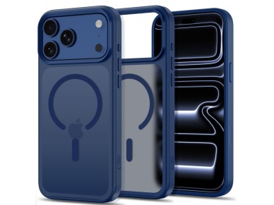 Tech-Protect Magmat Magsafe CC Case for iPhone 18 Pro / 17 Pro - Matte Navy Blue Tech-Protect Magmat Magsafe CC Case for iPhone 18 Pro / 17 Pro - Matte Navy Blue