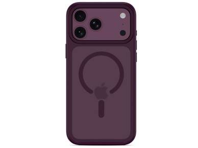 Capa Tech-Protect Magmat Magsafe CC para iPhone 18 Pro Max / 17 Pro Max - Bordô Fosco Capa Tech-Protect Magmat Magsafe CC para iPhone 18 Pro Max / 17 Pro Max - Bordô Fosco