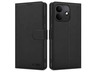 Funda tipo cartera Tech-Protect para Xiaomi Redmi Note 17 Pro 5G - Negro mate
