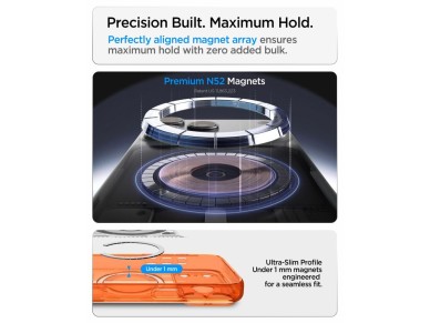 Spigen Ultra Hybrid MagSafe Case for iPhone 18 Pro Max / 17 Pro Max - Orange Spigen Ultra Hybrid MagSafe Case for iPhone 18 Pro Max / 17 Pro Max - Orange