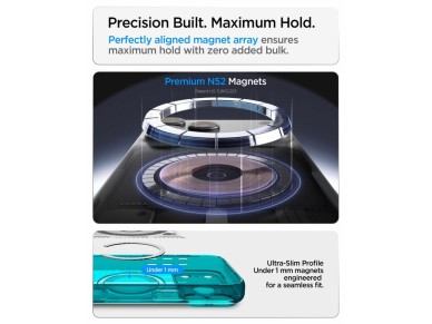 Spigen Ultra Hybrid MagSafe case for iPhone 18 Pro / 17 Pro - light blue Spigen Ultra Hybrid MagSafe case for iPhone 18 Pro / 17 Pro - light blue