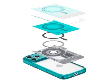 Spigen Ultra Hybrid MagSafe case for iPhone 18 Pro / 17 Pro - light blue Spigen Ultra Hybrid MagSafe case for iPhone 18 Pro / 17 Pro - light blue