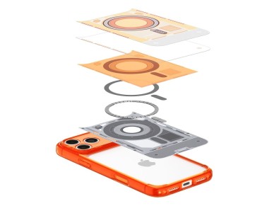 Spigen Ultra Hybrid MagSafe Case for iPhone 18 Pro Max / 17 Pro Max - Orange Spigen Ultra Hybrid MagSafe Case for iPhone 18 Pro Max / 17 Pro Max - Orange