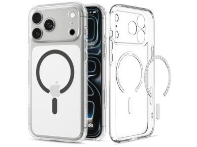 Spigen Ultra Hybrid MagSafe Case for iPhone 18 Pro / 17 Pro - Clear Graphite Spigen Ultra Hybrid MagSafe Case for iPhone 18 Pro / 17 Pro - Clear Graphite