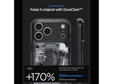 Spigen Ultra Hybrid MagSafe Zero One Case for iPhone 18 Pro / 17 Pro - Black Spigen Ultra Hybrid MagSafe Zero One Case for iPhone 18 Pro / 17 Pro - Black