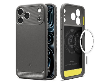 Spigen Rugged Armor MagSafe Case for iPhone 18 Pro / 17 Pro - Gray Spigen Rugged Armor MagSafe Case for iPhone 18 Pro / 17 Pro - Gray