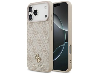 Funda Guess 4G pequeña con logo clásico y MagSafe para iPhone 17 Pro Max / 18 Pro Max - Rosa Funda Guess 4G pequeña con logo clásico y MagSafe para iPhone 17 Pro Max / 18 Pro Max - Rosa