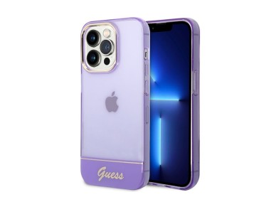 Guess Translucent Case for iPhone 14 Pro Max - Purple Guess Translucent Case for iPhone 14 Pro Max - Purple