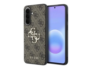 Guess Leather 4G Metal Logo Case for Samsung Galaxy A37 5G - Brown Guess Leather 4G Metal Logo Case for Samsung Galaxy A37 5G - Brown