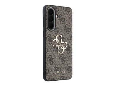 Guess Leather 4G Metal Logo Case for Samsung Galaxy A57 5G - Brown Guess Leather 4G Metal Logo Case for Samsung Galaxy A57 5G - Brown