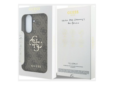 Guess Leather 4G Metal Logo Case for Samsung Galaxy A57 5G - Brown Guess Leather 4G Metal Logo Case for Samsung Galaxy A57 5G - Brown