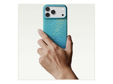 Case PITAKA Edge MagSafe case for iPhone 18 Pro / 17 Pro lucid blue