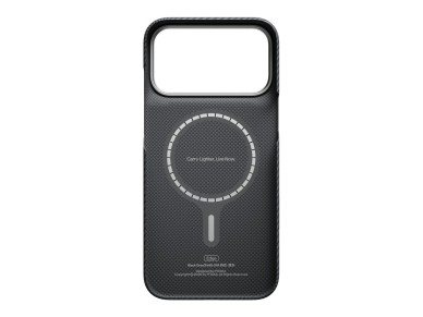 Funda PITAKA Edge para iPhone 18 Pro Max / 17 Pro Max, color negro-gris Funda PITAKA Edge para iPhone 18 Pro Max / 17 Pro Max, color negro-gris