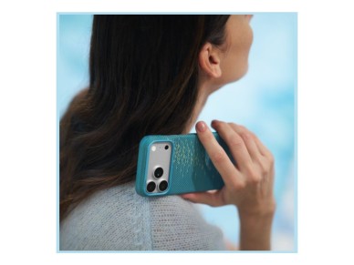 Case PITAKA Edge MagSafe case for iPhone 18 Pro / 17 Pro lucid blue