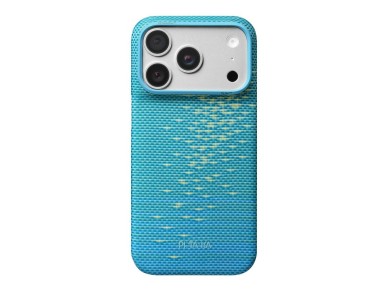 Case PITAKA Edge MagSafe case for iPhone 18 Pro / 17 Pro lucid blue