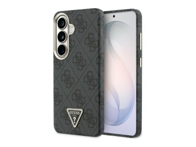 Funda Guess 4G con logo triangular y MagSafe para Samsung Galaxy S26 - Negra Funda Guess 4G con logo triangular y MagSafe para Samsung Galaxy S26 - Negra