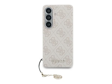 Capa Guess 4G Classic Logo Charm MagSafe para Samsung Galaxy S26 - Rosa Capa Guess 4G Classic Logo Charm MagSafe para Samsung Galaxy S26 - Rosa