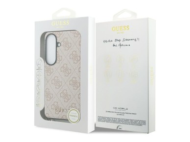 Funda Guess 4G Classic Logo Charm MagSafe para Samsung Galaxy S26 - Rosa Funda Guess 4G Classic Logo Charm MagSafe para Samsung Galaxy S26 - Rosa