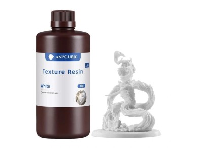 Resina texturizada ANYCUBIC (branca) Resina texturizada ANYCUBIC (branca)