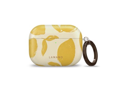Lamano Tech-Protect Case for AirPods Pro 3 - Yellow and White