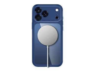 Funda Tech-Protect MagPeak MagSafe CC para iPhone 18 Pro / 17 Pro - Azul marino transparente Funda Tech-Protect MagPeak MagSafe CC para iPhone 18 Pro / 17 Pro - Azul marino transparente