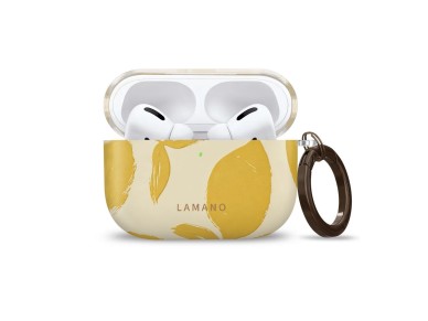 Lamano Tech-Protect Case for AirPods Pro 3 - Yellow and White
