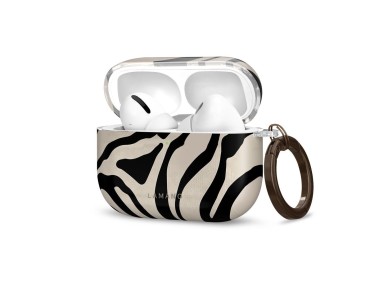 Tech-Protect Lamano case for AirPods Pro 3 - black and beige Tech-Protect Lamano case for AirPods Pro 3 - black and beige