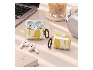 Lamano Tech-Protect Case for AirPods Pro 3 - Yellow and White