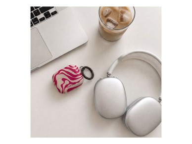 Capa protetora Lamano Tech-Protect para AirPods Pro 3 - Rosa e Bege