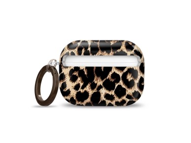 Capa Tech-Protect Lamano para AirPods Pro 3 - preta e castanha Capa Tech-Protect Lamano para AirPods Pro 3 - preta e castanha