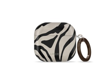 Capa Tech-Protect Lamano para AirPods 4/5 - preta e bege