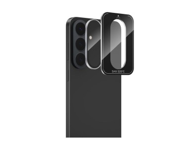 Protetor de ecrã de vidro temperado Tech-Protect Camring Fit+ para câmara do Samsung Galaxy S26 FE Protetor de ecrã de vidro temperado Tech-Protect Camring Fit+ para câmara do Samsung Galaxy S26 FE