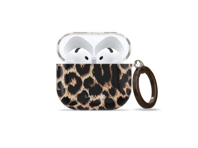 Funda Tech-Protect Lamano para AirPods 4/5 - negra y marrón Funda Tech-Protect Lamano para AirPods 4/5 - negra y marrón