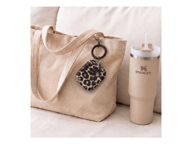 Funda Tech-Protect Lamano para AirPods 4/5 - negra y marrón Funda Tech-Protect Lamano para AirPods 4/5 - negra y marrón