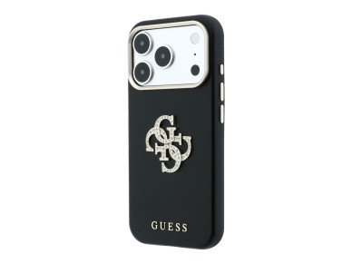 Guess Smooth & Big Strass Logo Case for iPhone 18 Pro Max / 17 Pro Max - Black Guess Smooth & Big Strass Logo Case for iPhone 18 Pro Max / 17 Pro Max - Black